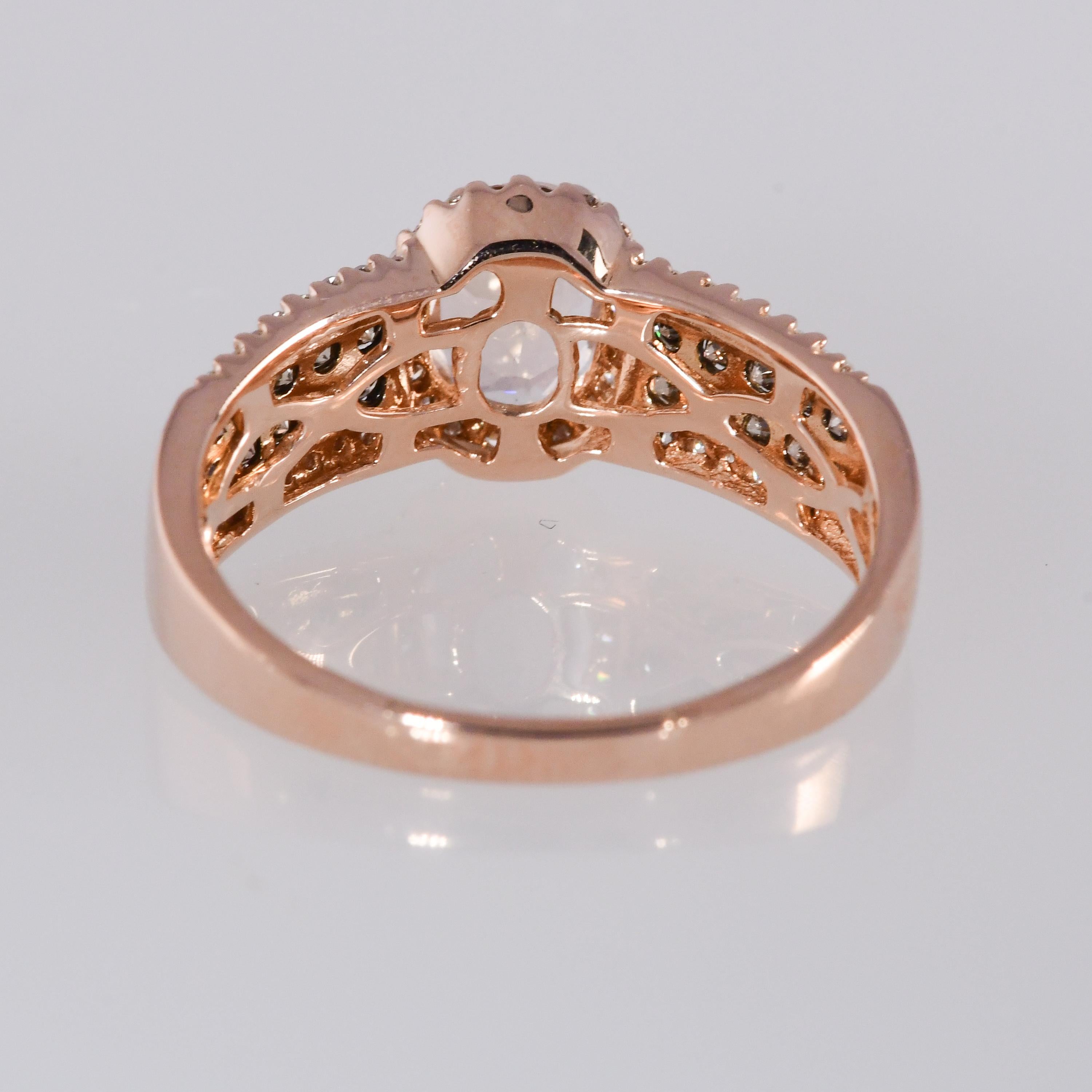 levian rose gold ring