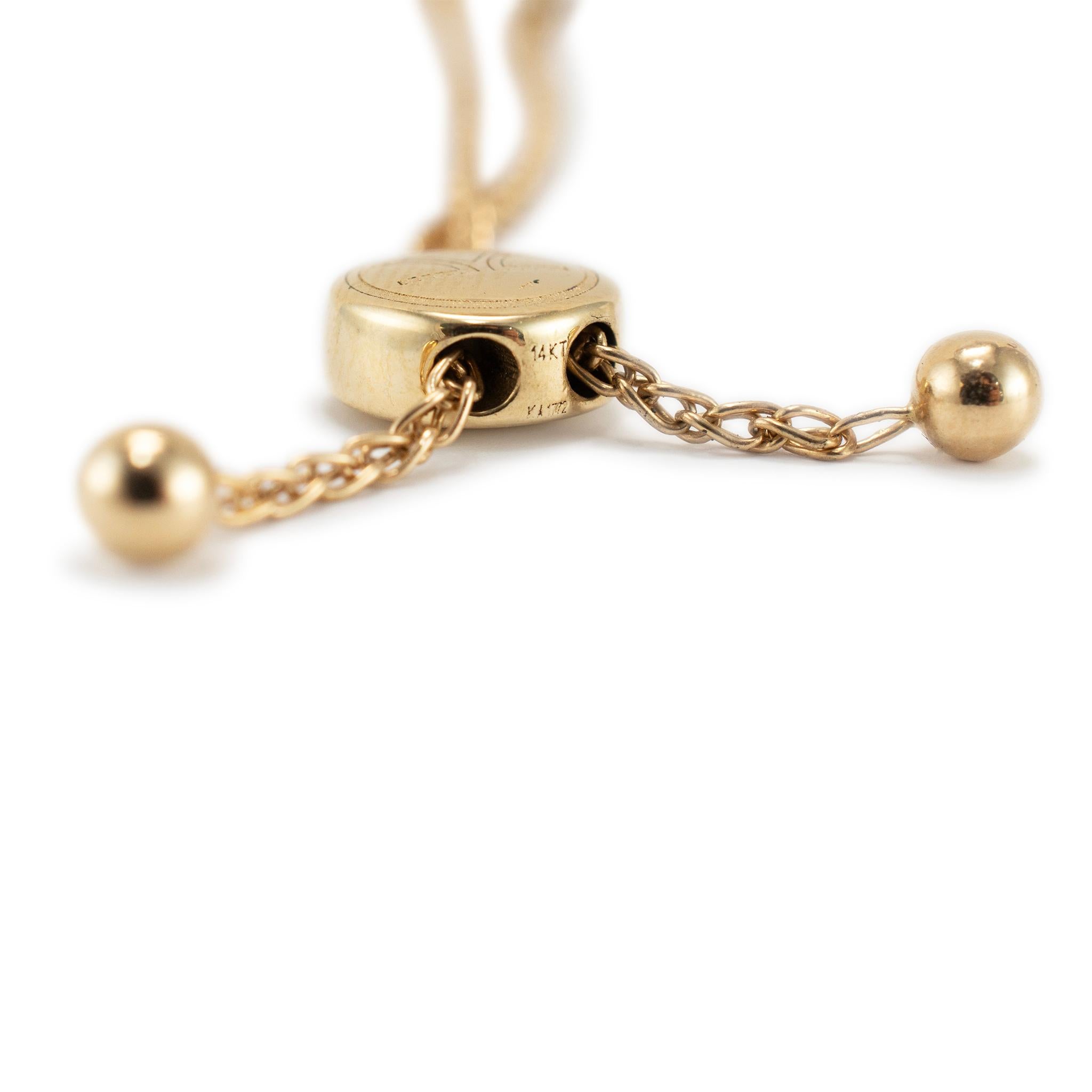 Levian Ombre 14K Oro Amarillo 2.00ct Diamante Chocolate Bolo Pulsera Tenis en venta 1