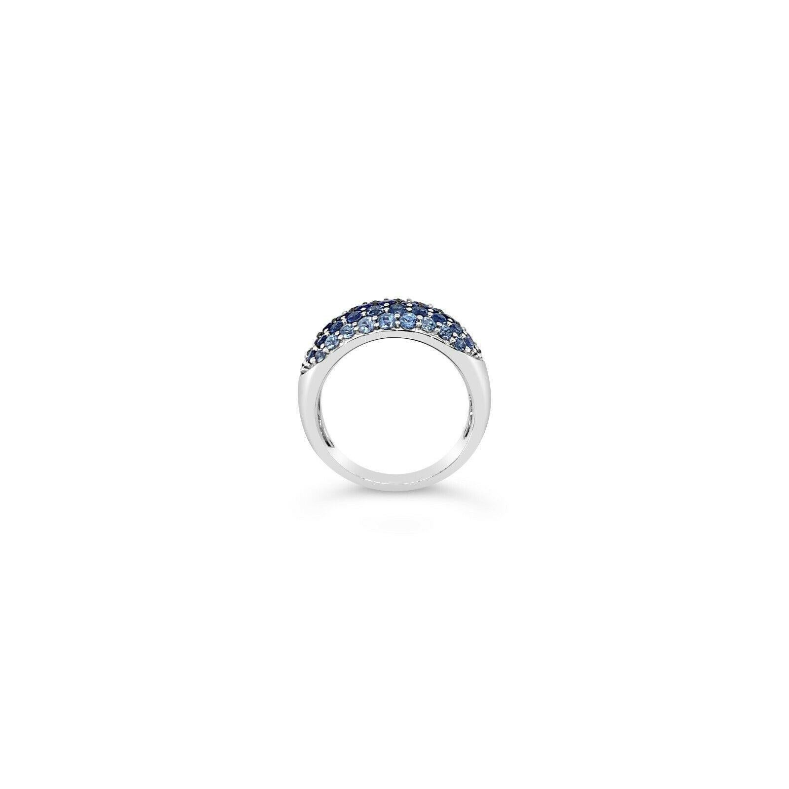 LeVian Ombre Ring Denim Ombré® 14K Vanilla Gold®
