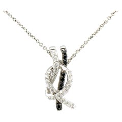 Levian White Diamond Pendant in 14K White Gold