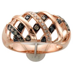 Le Vian White Diamond Ring in 14k Rose Gold