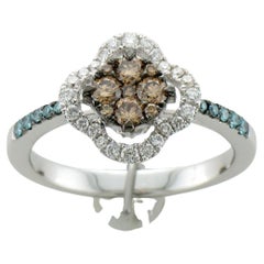Levian White Diamond Ring in 14K White Gold