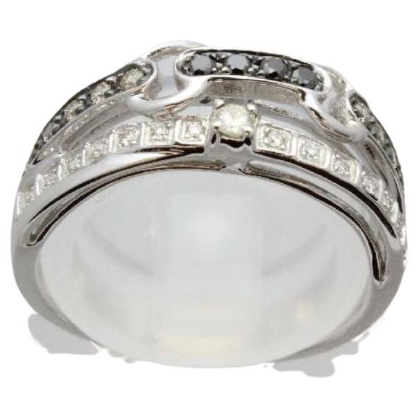 Levian Bague en or blanc 14 carats avec diamants blancs