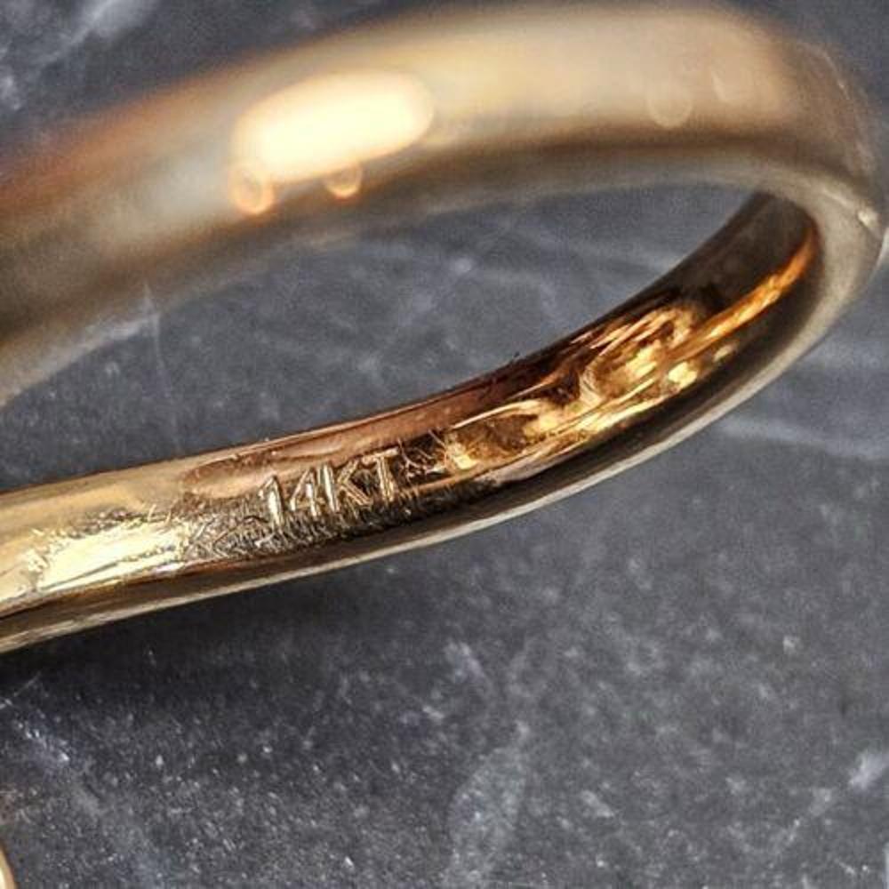 Levian Whole Finger Ring 14k Rose Gold 1 5/8ct Diamond Flowers Butterfly Sz 7 2