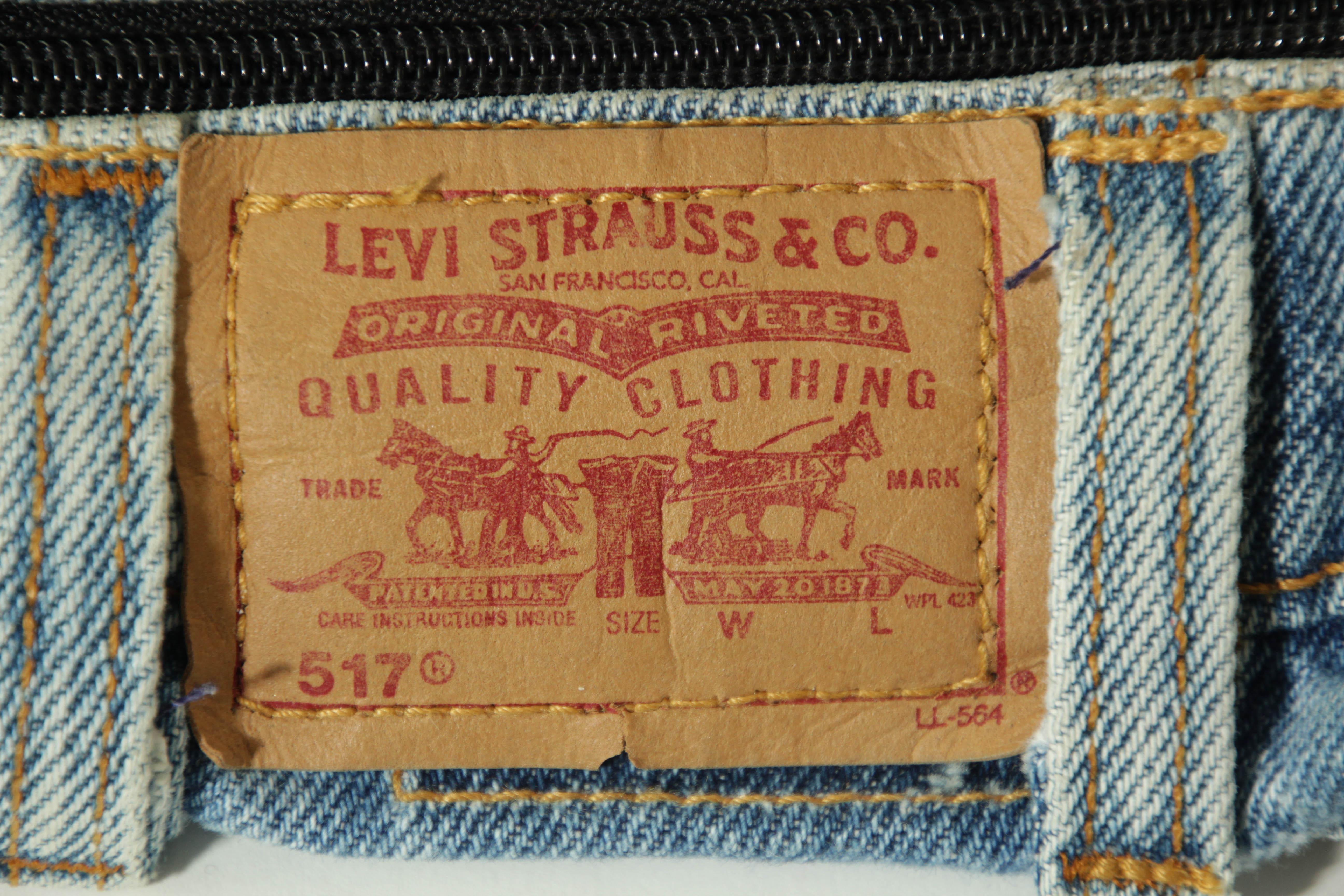 Levi's Levi Strauss Gürteltasche aus Denim mit Gürteltasche im Angebot 9