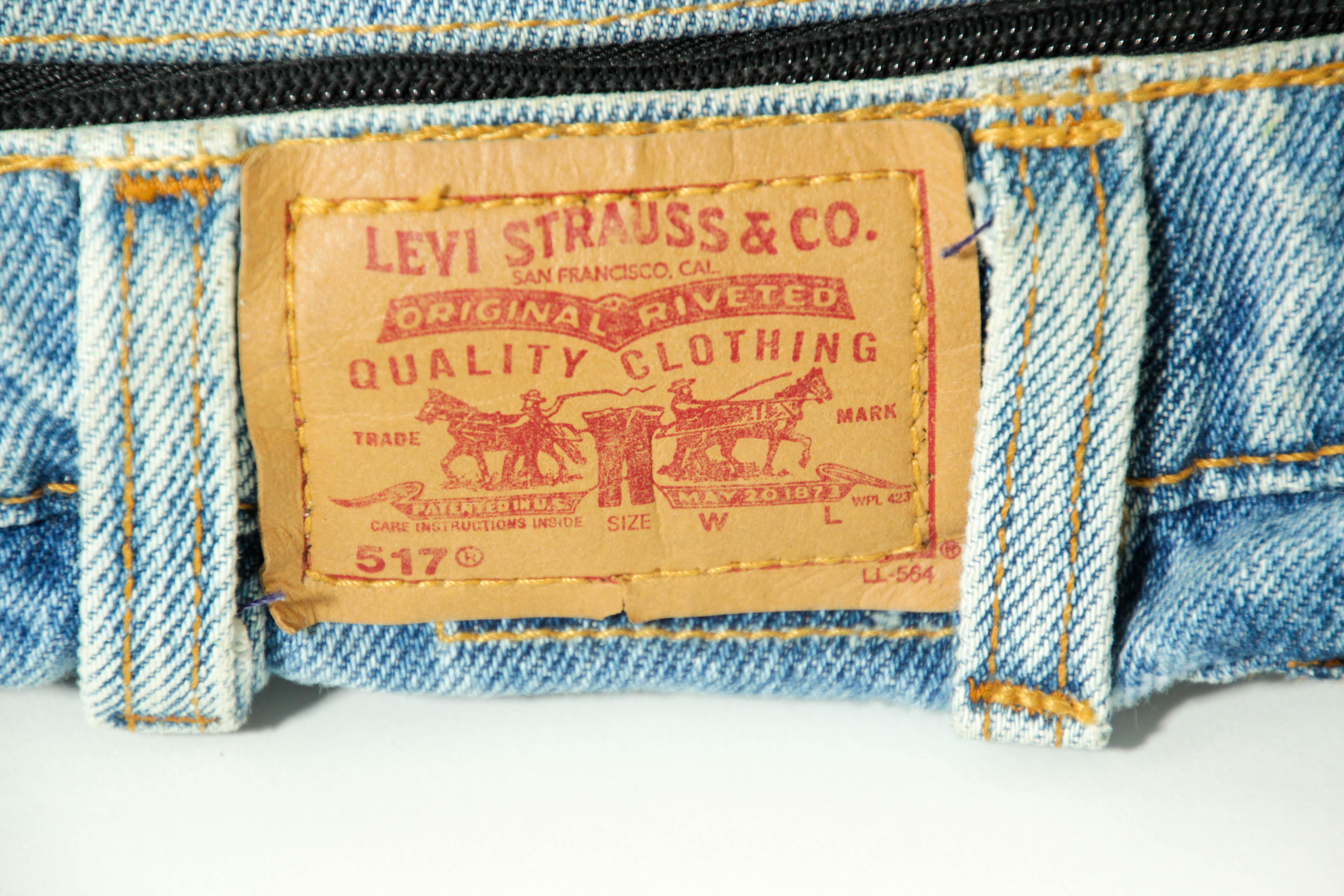 Levi's Levi Strauss Gürteltasche aus Denim mit Gürteltasche im Angebot 2