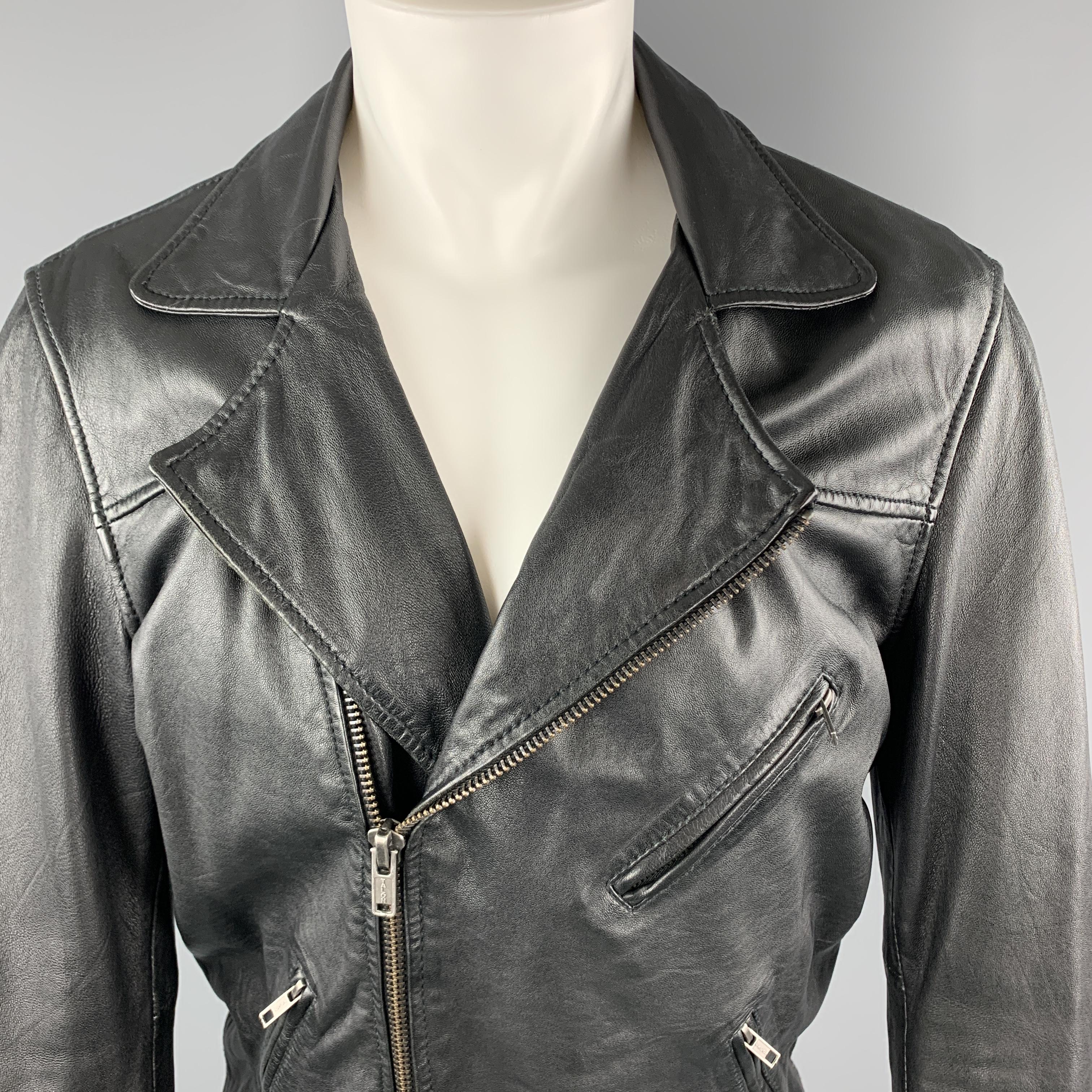 Soft Leather Motorcycle Jacket at 1stDibs