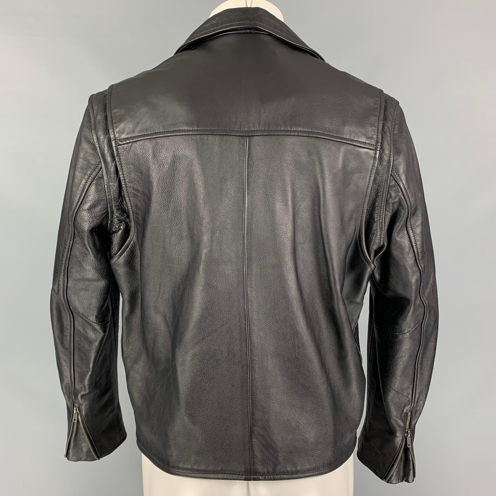 levi's made and crafted leather jacket