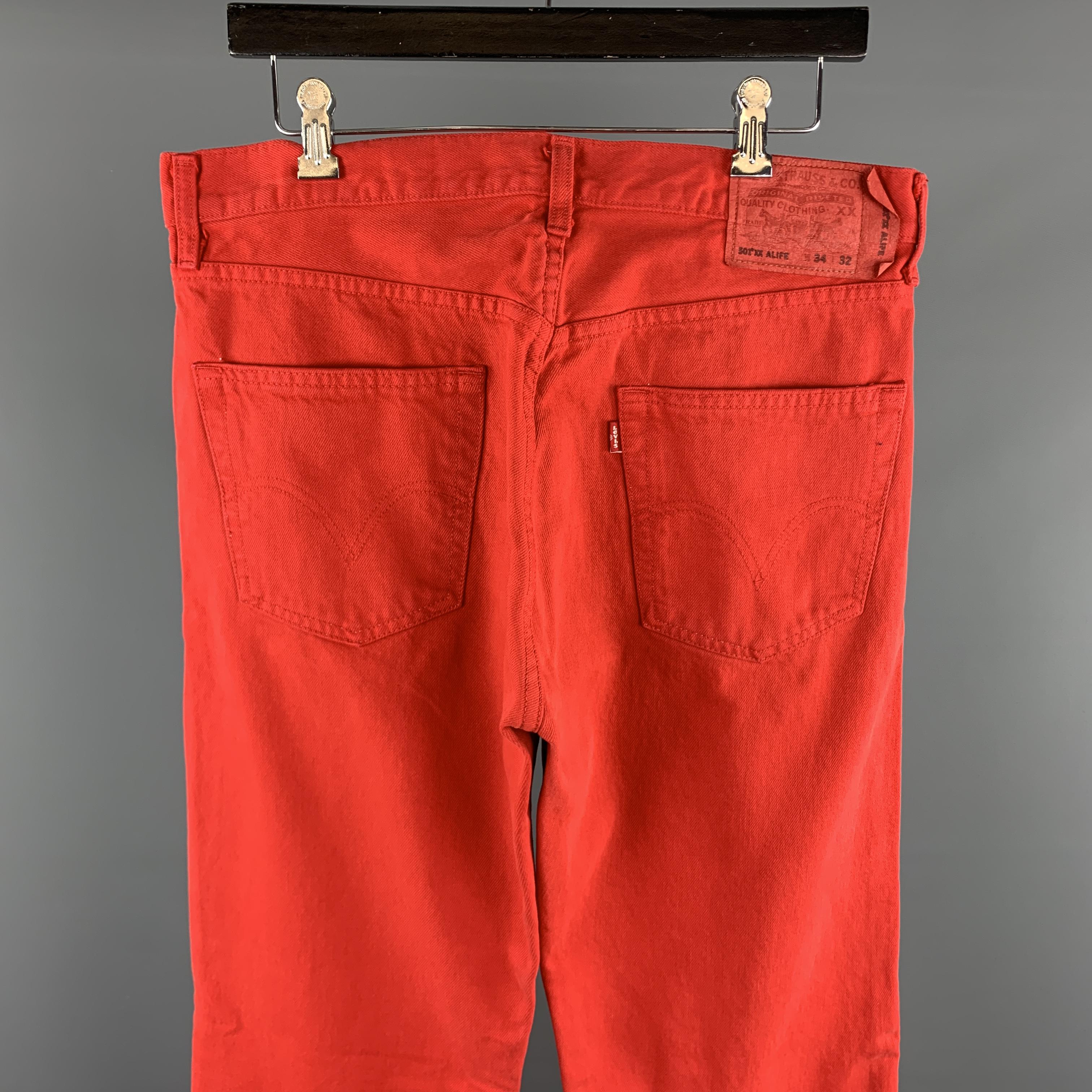 red size 34