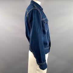 LEVI'S Dagger-Jacke, Größe L, marineblau meliert, Baumwolle/Polyester