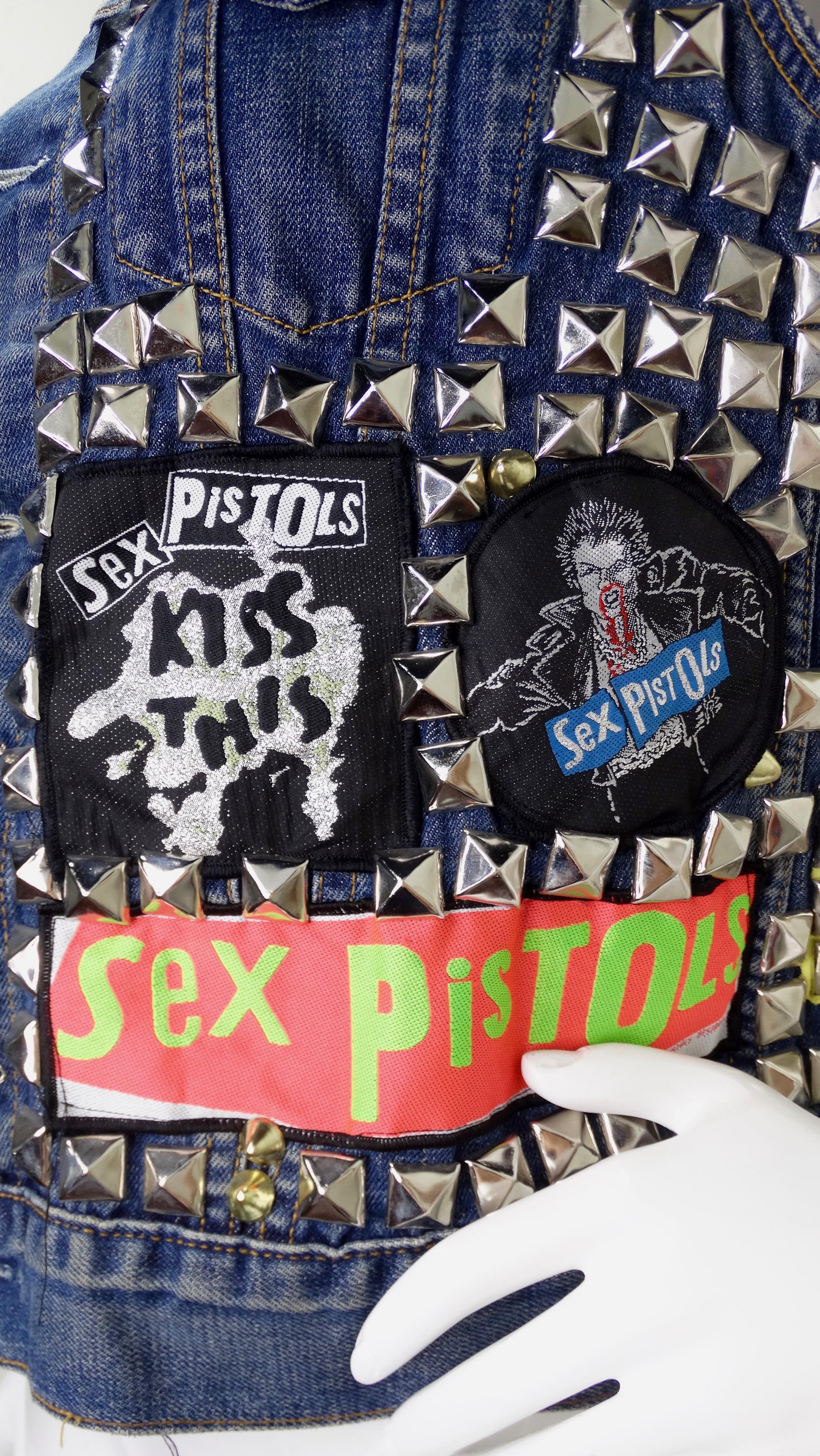 Levi's Studded Sex Pistols Denim Vest  2