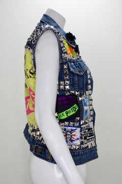 Levi's Studded Sex Pistols Denim Vest