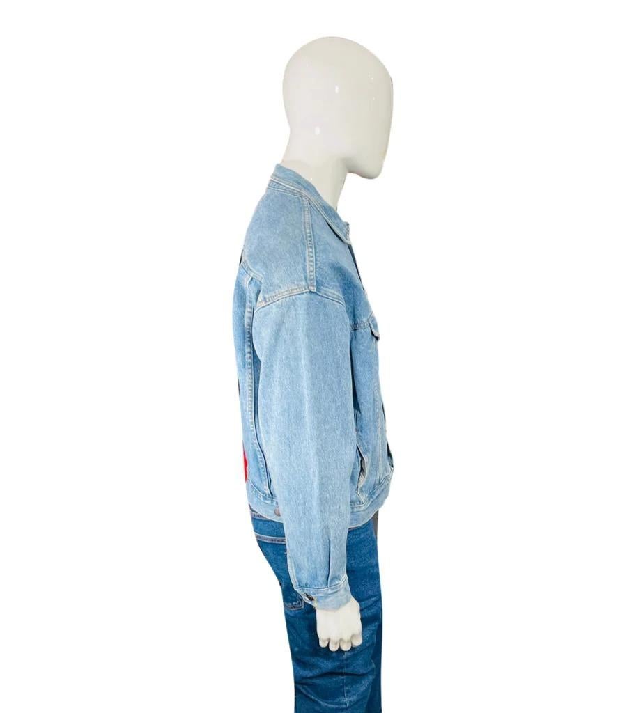 Levi's Vintage Acme Cartoon Embroidered Denim Jacket In Excellent Condition For Sale In London, GB