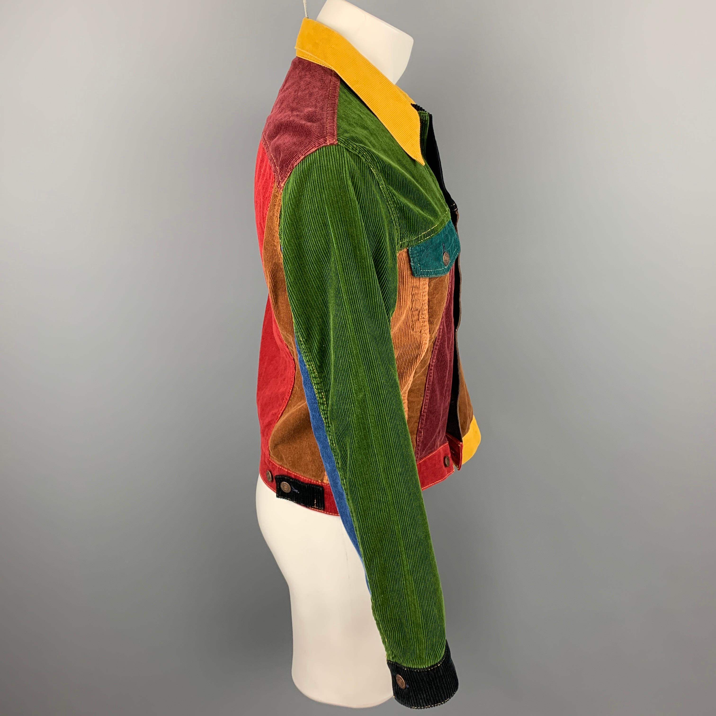 LEVI'S VINTAGE CLOTHING Big E Größe M Größe M Größe M Mehrfarbige Kordjacke (Braun)