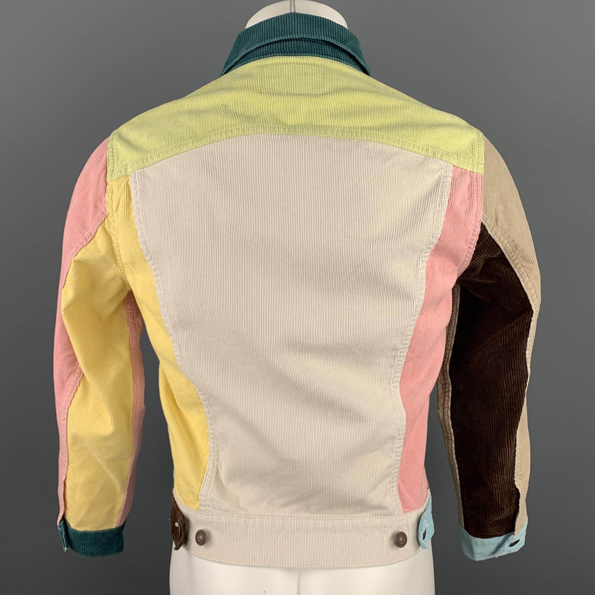 multi color corduroy jacket