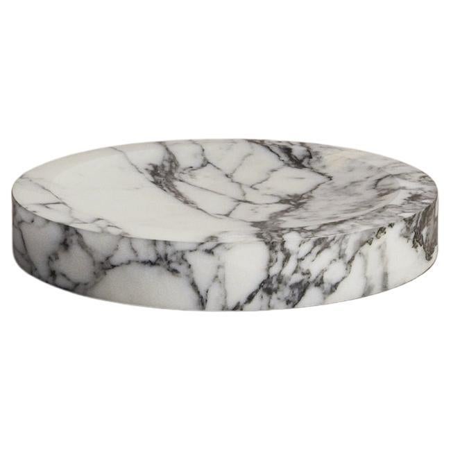Levitation Poche in Arabescato Marble by Paloma Editions For Sale