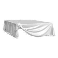Table basse Whiting en blanc brillant