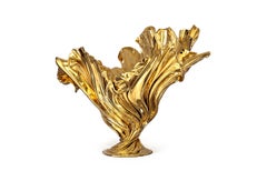 Levitaz Jarrón Flora Bronce Pulido