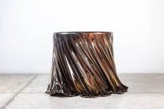Levitaz Twirl Beistelltisch Chrom Schwarz