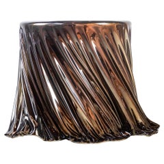Levitaz Twirl Side Table Chrome Black