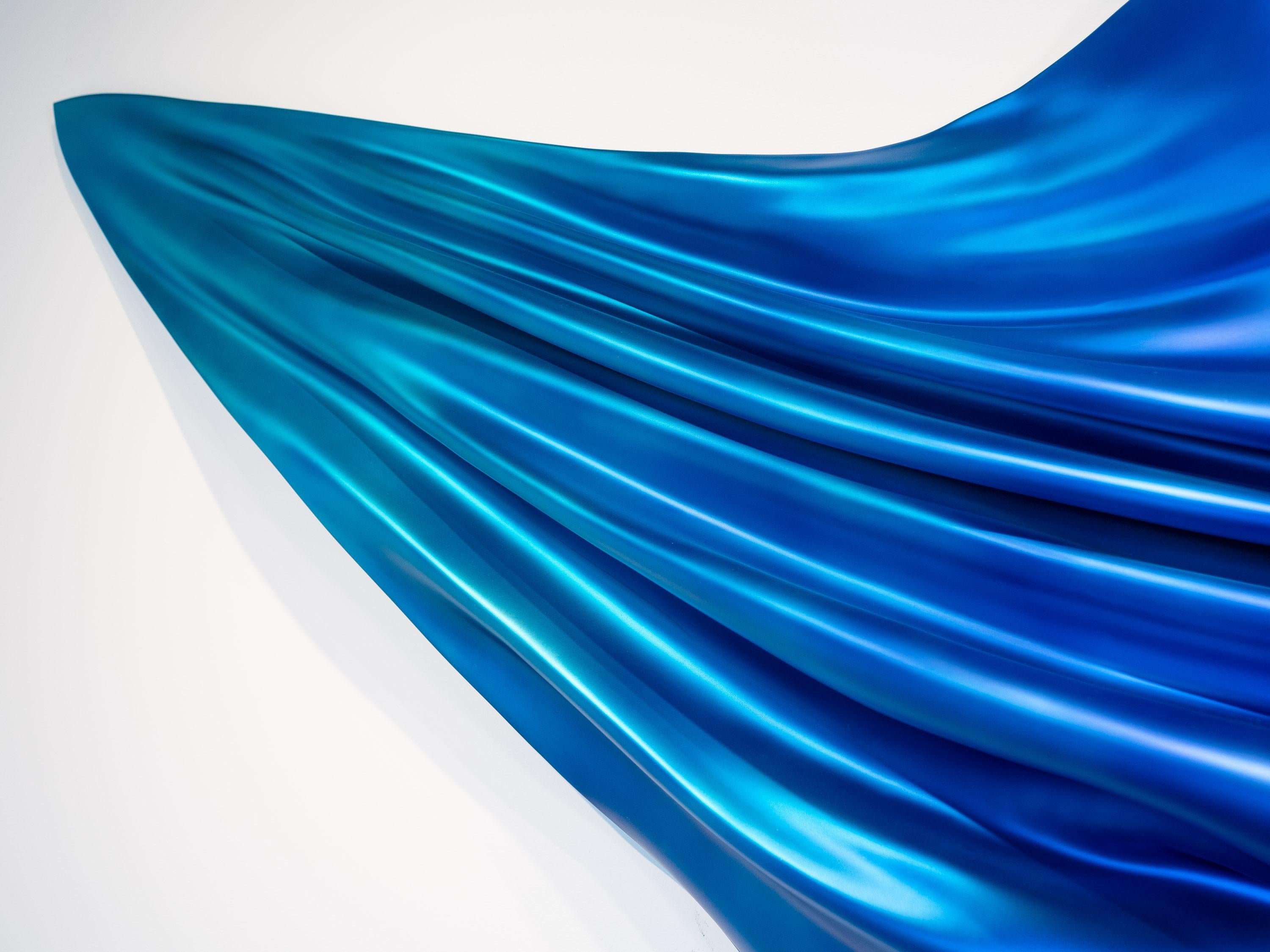 XXI secolo e contemporaneo Levitaz Wind Panel VI Blu Fade in vendita