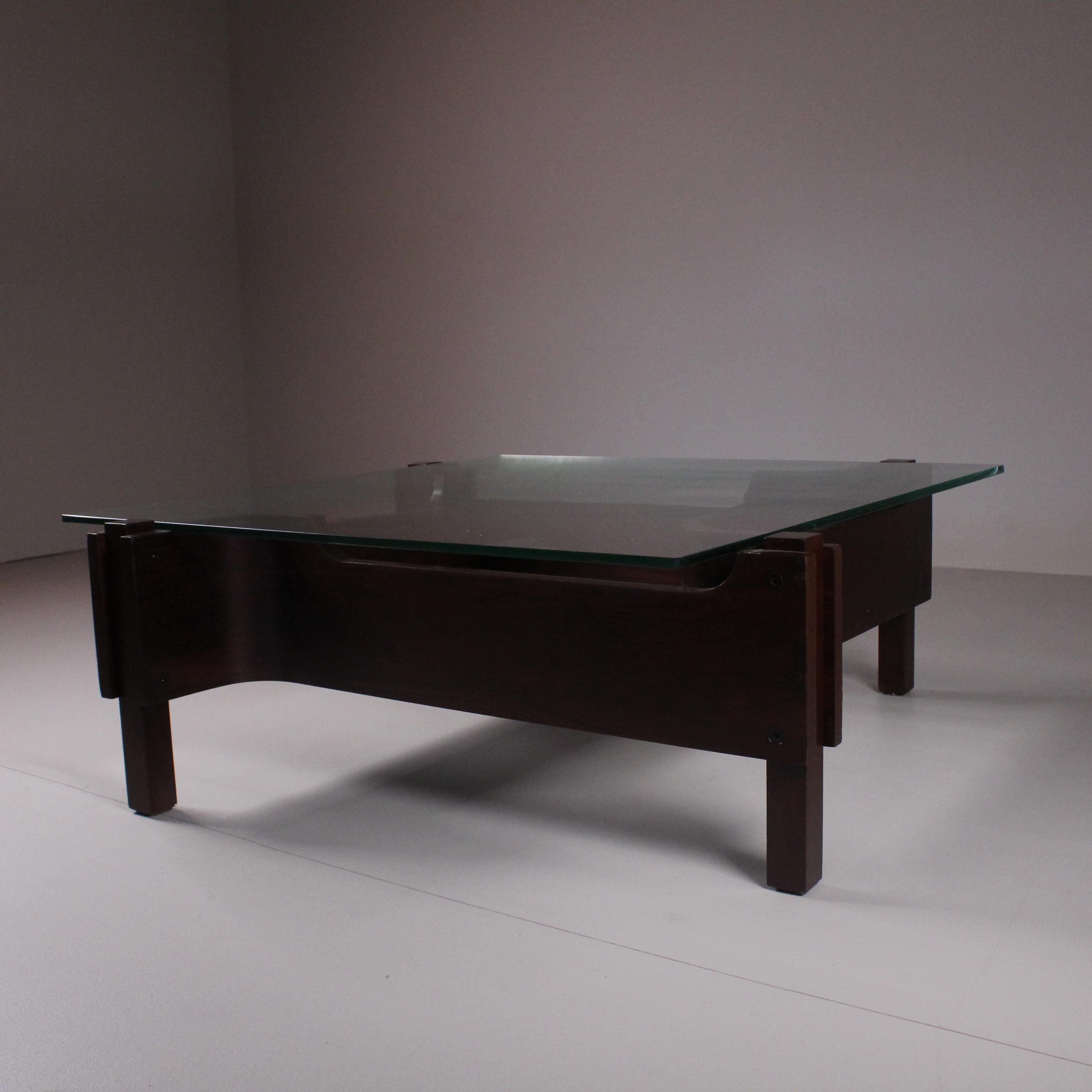 Modern Levogiro coffee table, Paolo Portoghese, Poltronova, 1963 Circa. For Sale