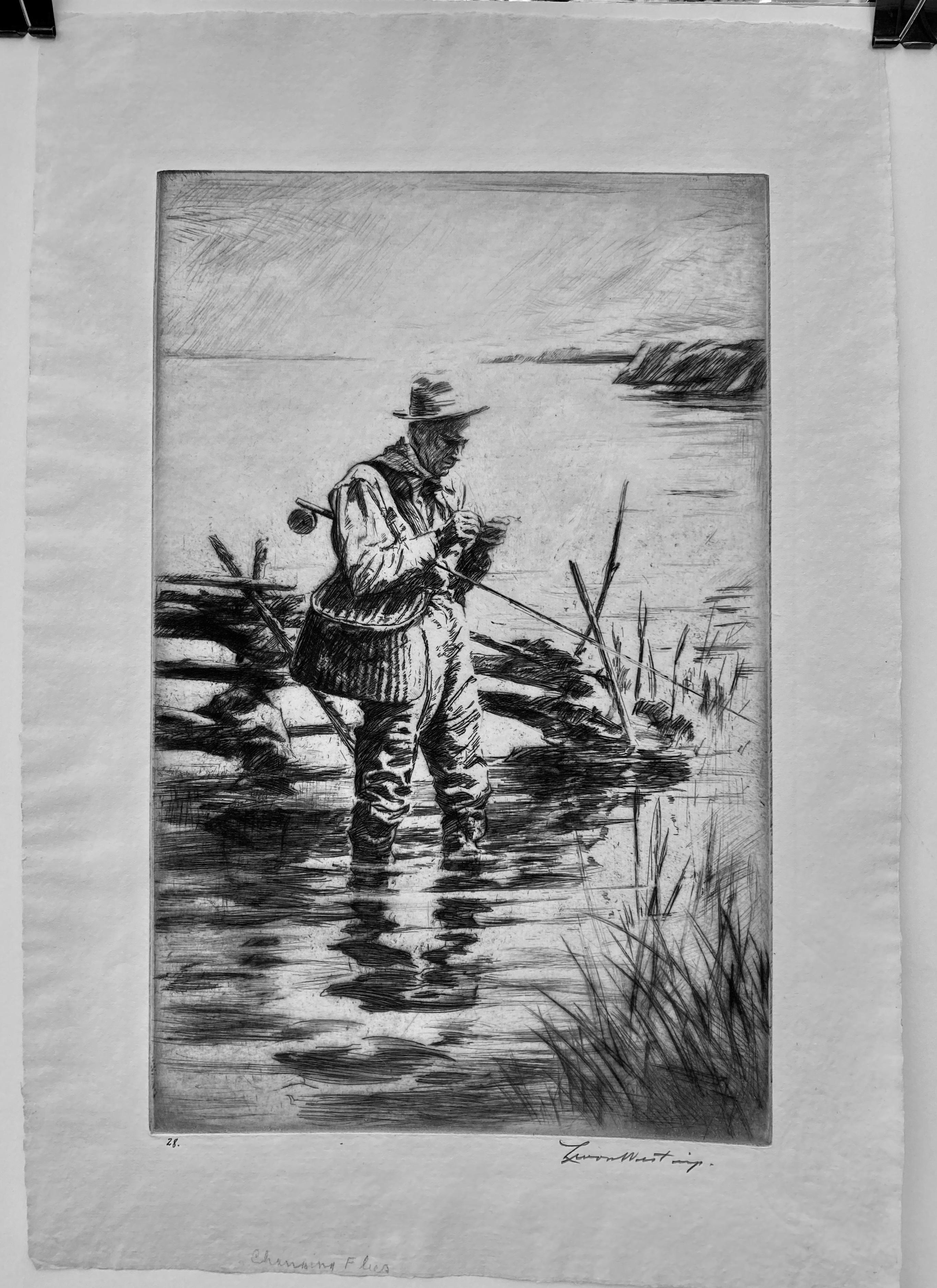 MOSCAS CAMBIANTES - Print de Levon West