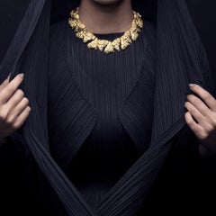 Levonah Gold-Plated Textured Necklace