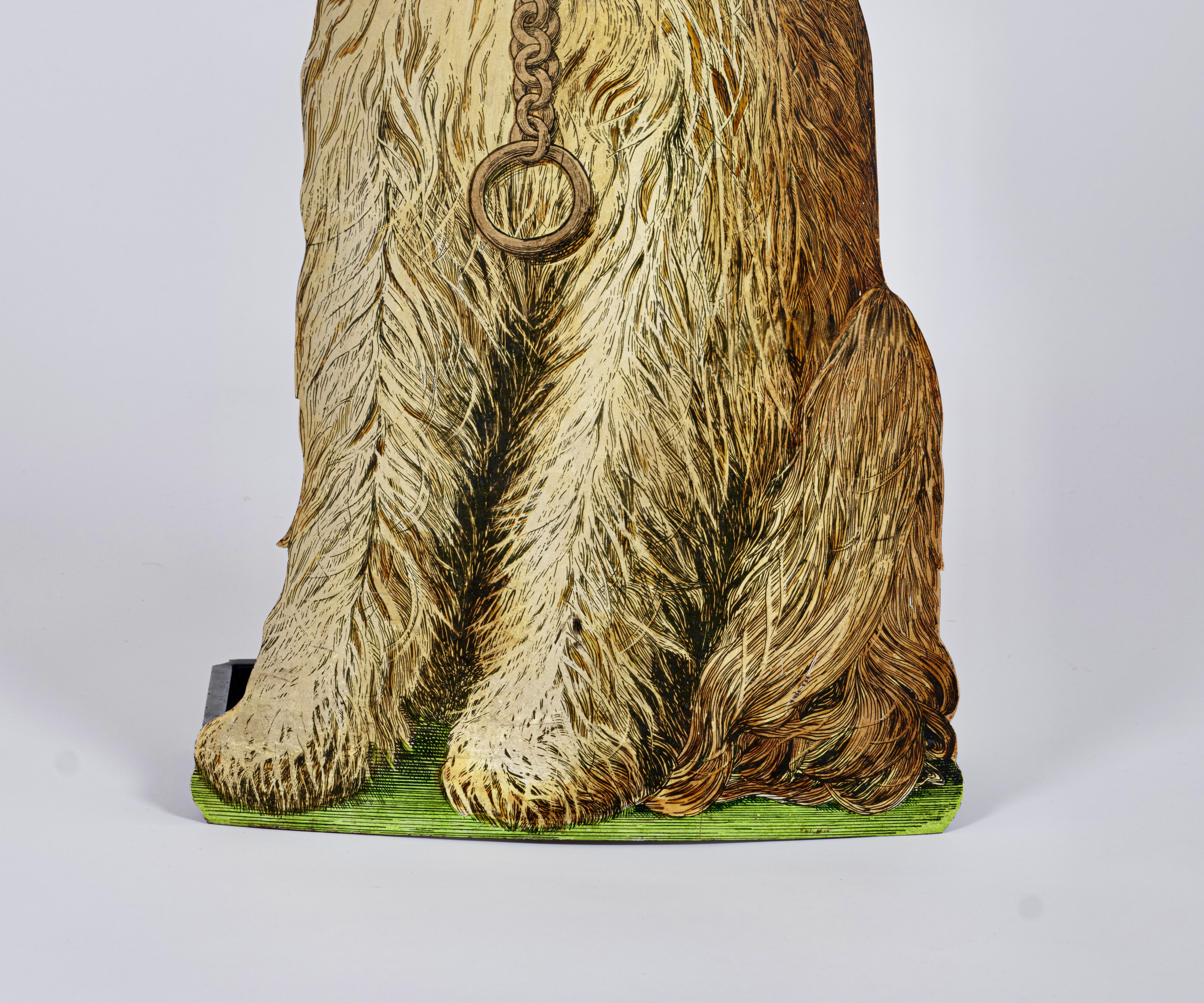 'Levriero Afgano' Afghanischer Hund Umbrella Stand, Piero Fornasetti Italien um 1955 (Italienisch) im Angebot