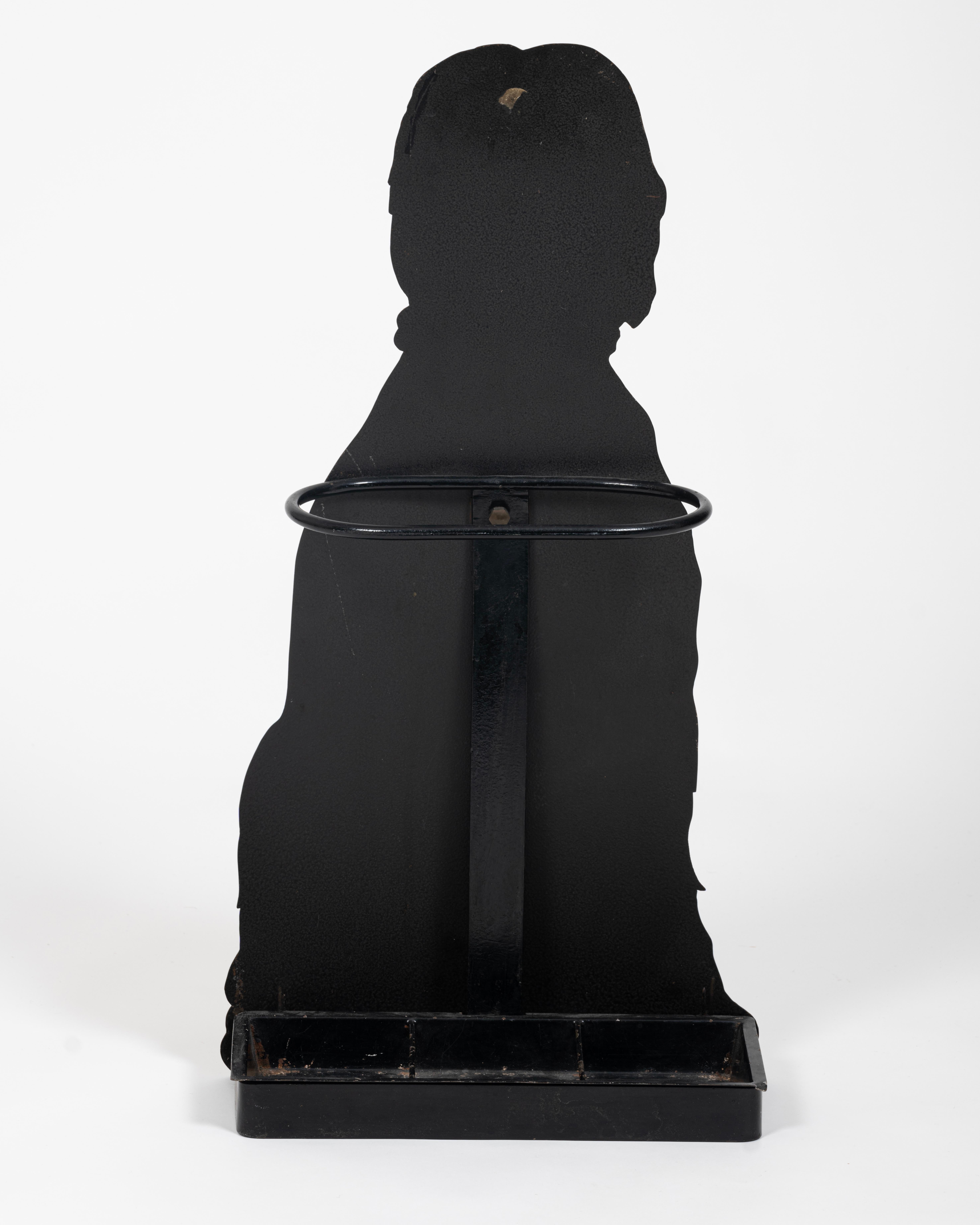 'Levriero Afgano' Afghanischer Hund Umbrella Stand, Piero Fornasetti Italien um 1955 im Angebot 1