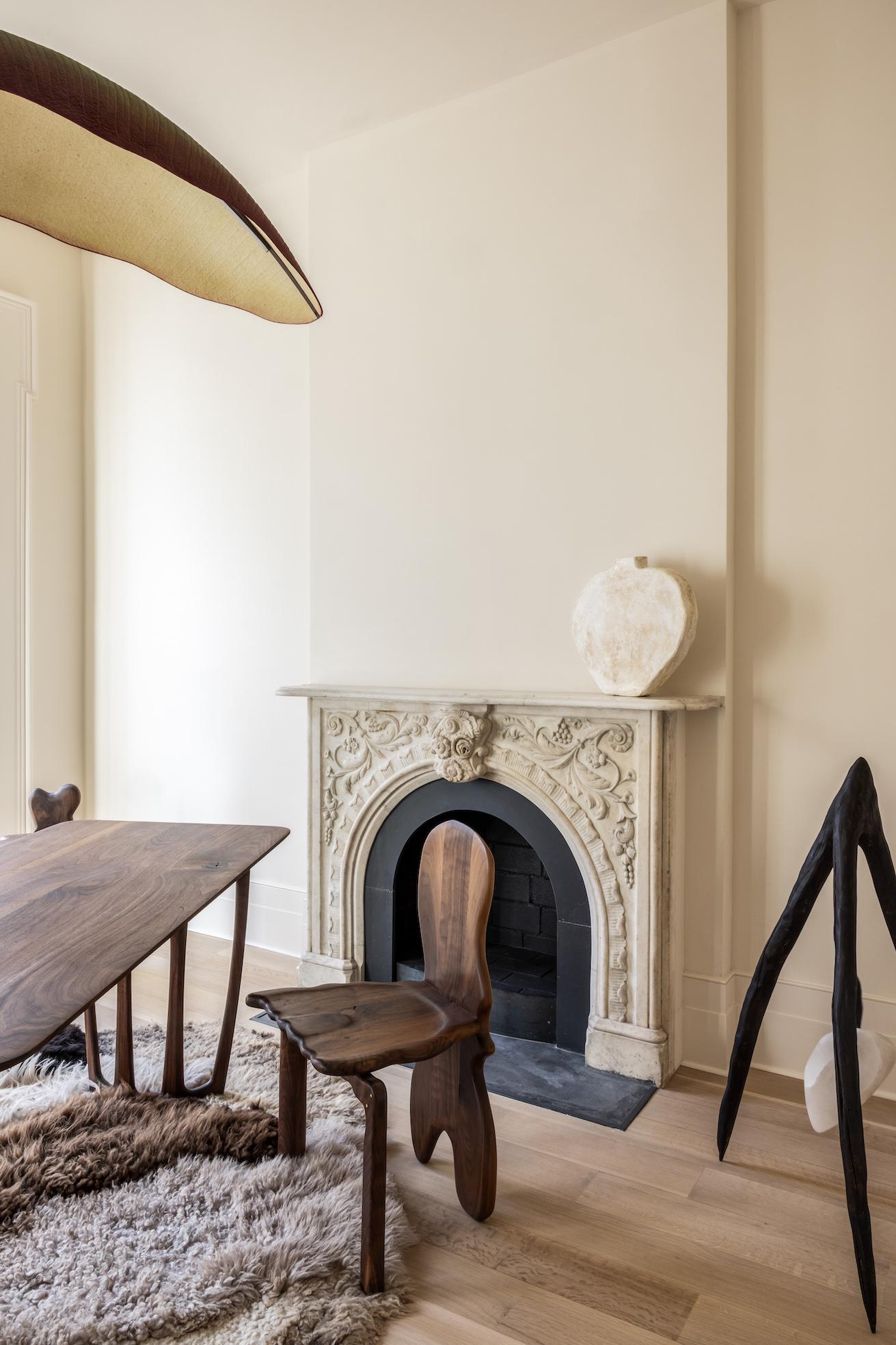 Walnut Lev's Chair by Luke Malaney
