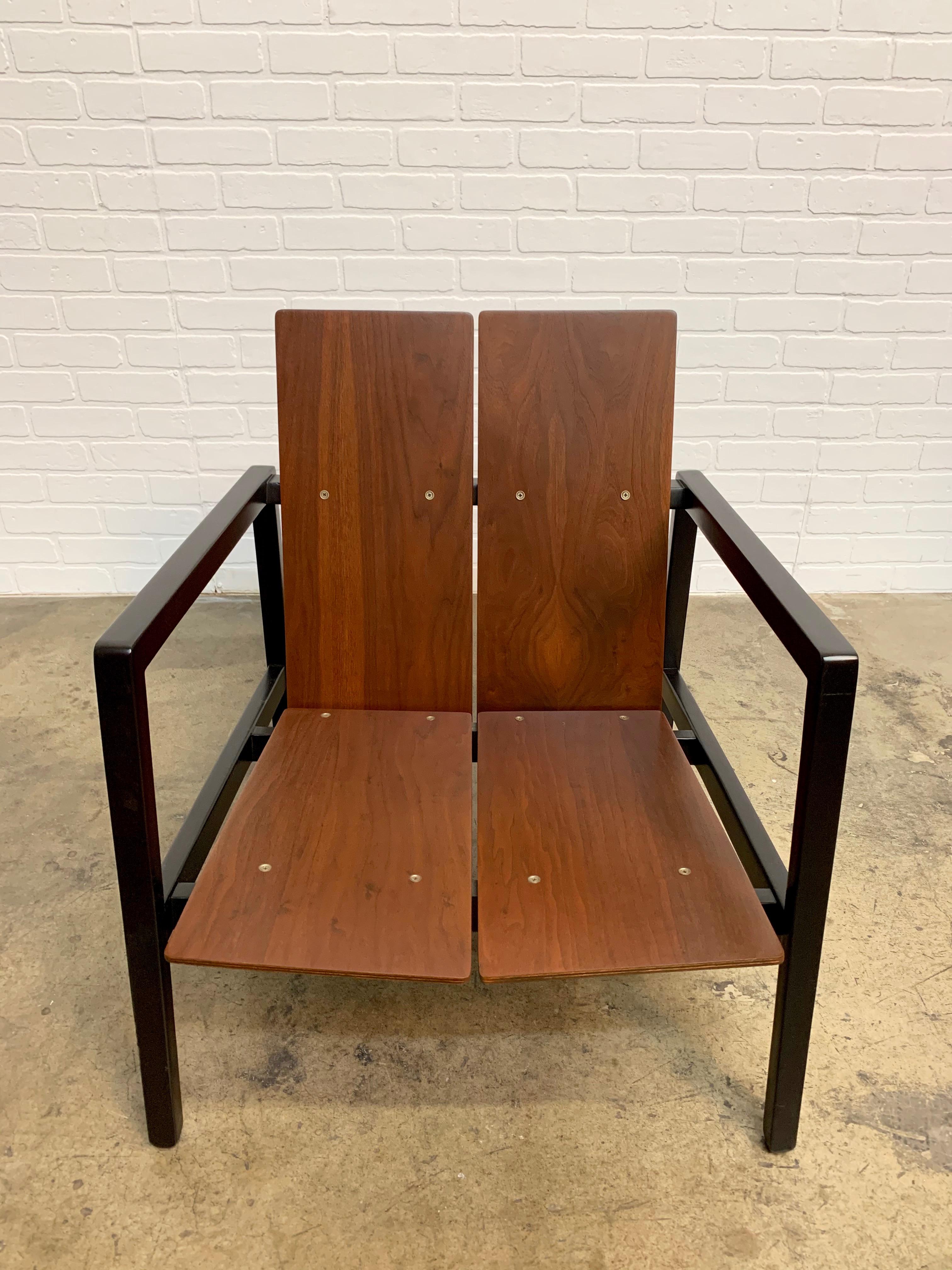 Mid-Century Modern Lewis Butler Model 645 Lounge Chair for Knoll For Sale