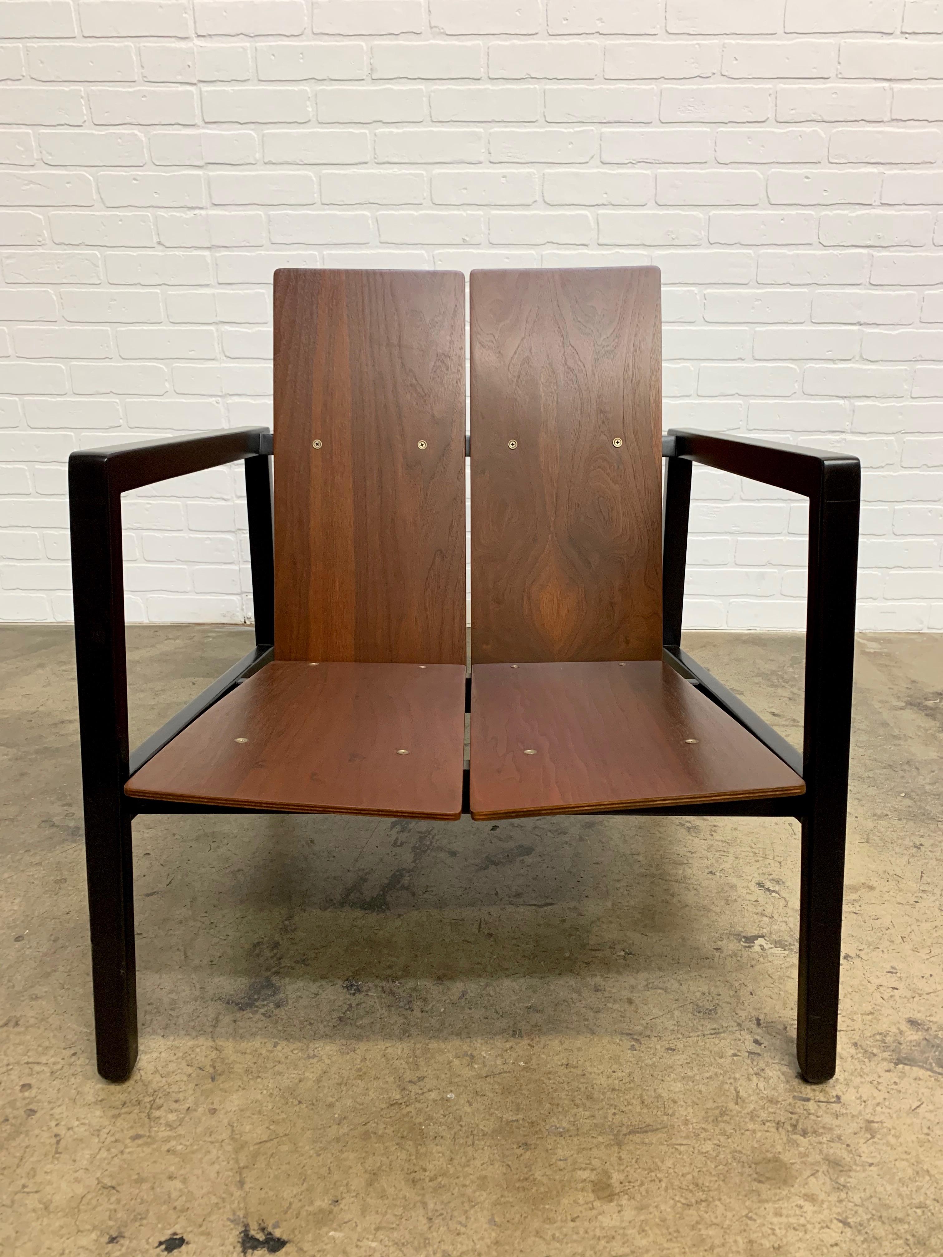 Lewis Butler Model 645 Lounge Chair for Knoll In Good Condition For Sale In Denton, TX
