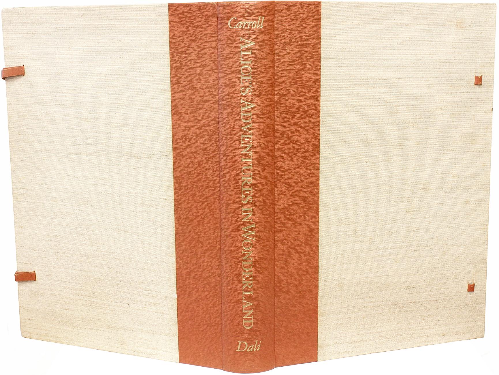 Pelle Lewis Carroll - Alice in Wonderland - 1969 - LIMITED EDITION - SIGNED BY DALI ! in vendita