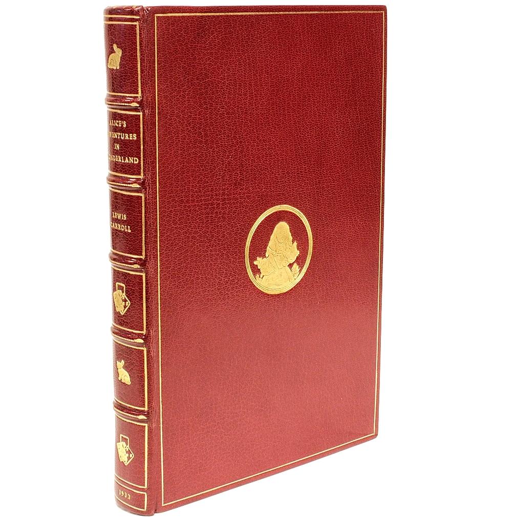 Author: [DODGSON, Charles L.]: Lewis Carroll. 

Title: Alice's Adventures in Wonderland.

Publisher: NY: The Limited Editions Club, 1932.

SIGNED BY THE REAL ALICE. 1 vol., signed by Alice Hargeaves additionally signed by Frederic Ward on the