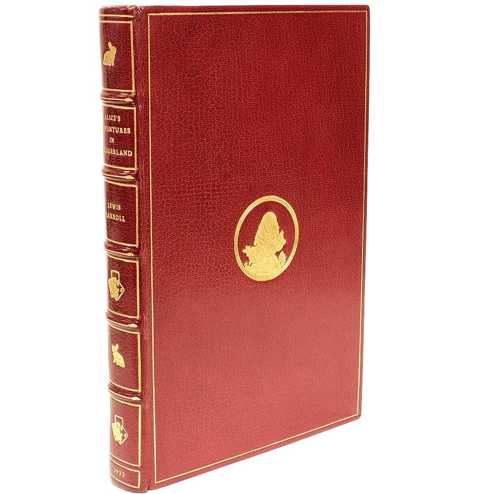 Author: [DODGSON, Charles L.]: Lewis Carroll. 

Title: Alice's Adventures in Wonderland.

Publisher: NY: The Limited Editions Club, 1932.

SIGNED BY THE REAL ALICE. 1 vol., signed by Alice Hargeaves additionally signed by Frederic Ward on the