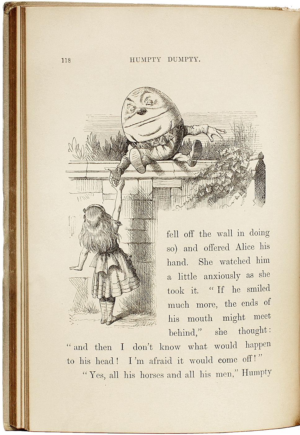 Lewis Carroll (Dodgson) - À travers le miroir. 1877 - EXEMPLAIRE DE PRÉSENTATION en vente 3