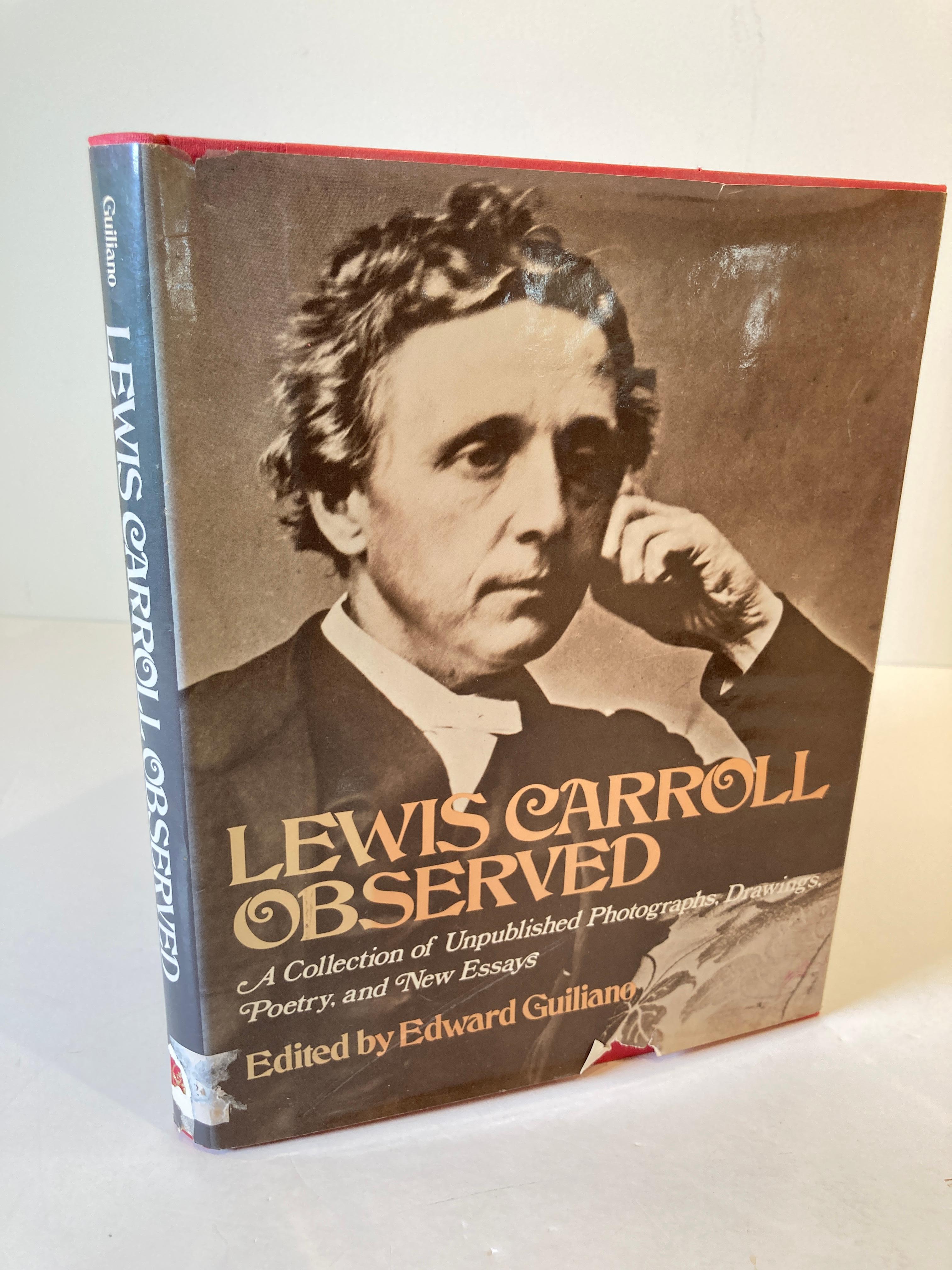 Lewis Carroll Observed Hardcover Book In Good Condition For Sale In North Hollywood, CA