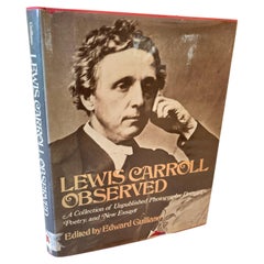 Vintage Lewis Carroll Observed Hardcover Book