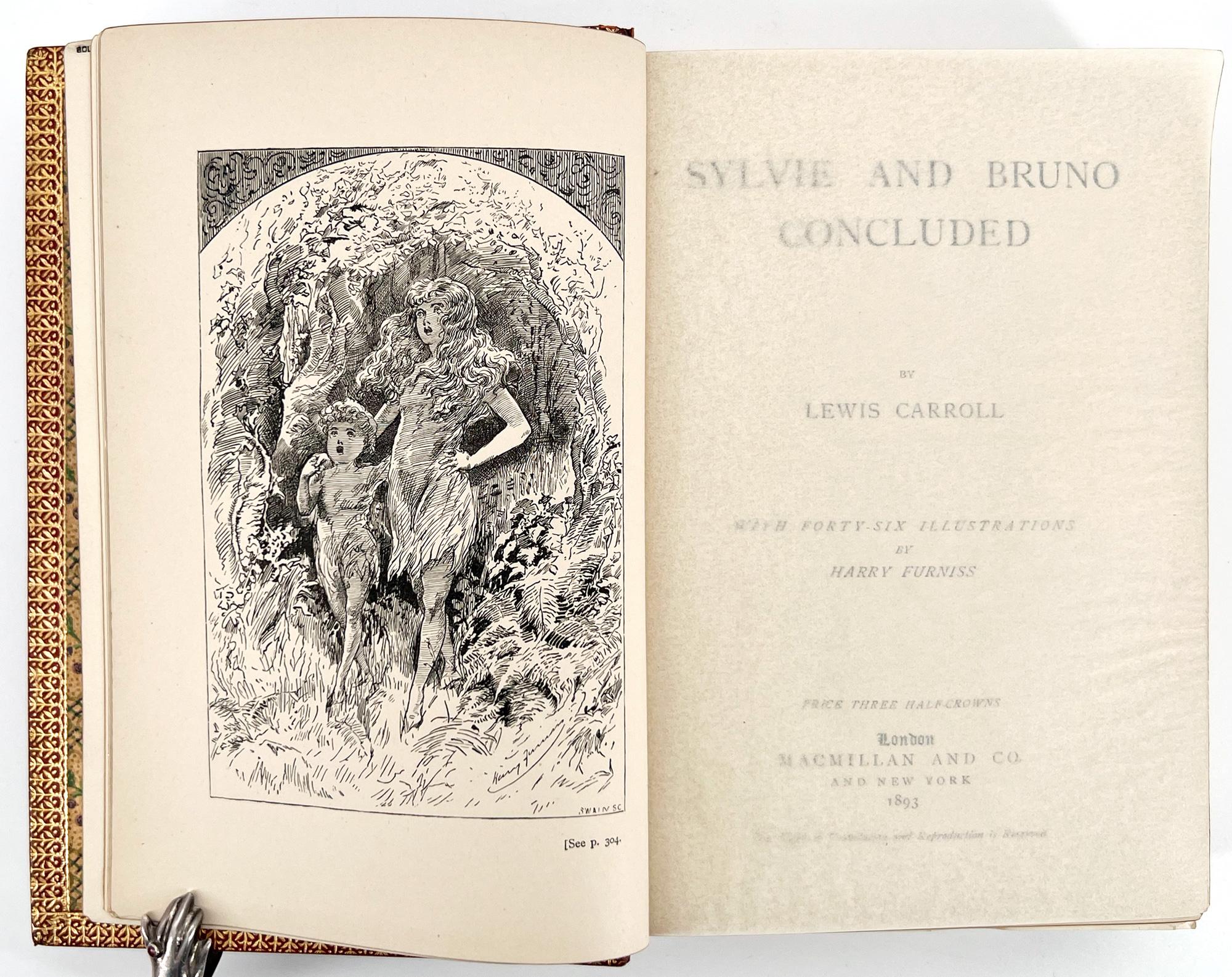 Lewis CARROLL: Sylvie and Bruno & Sylvie and Bruno Concluded; illustr. FIRST Ed. For Sale 11