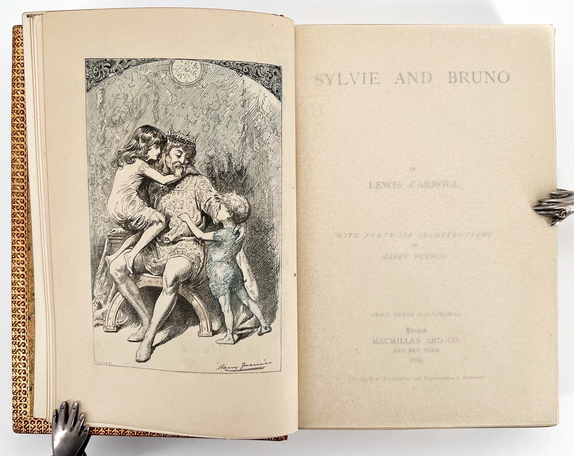 TWO VOLUMES each a FIRST EDITION, with the ORIGINAL RED CLOTH COVERS BOUND-IN
With Forty-Six Illustrations by Harry Furniss.
** Contains a RARE LOOSE SHEET CIRCULAR, printed on wove paper with no border or decorations, 4 3/4 x 3 1/3 (120 x 85 mm) in