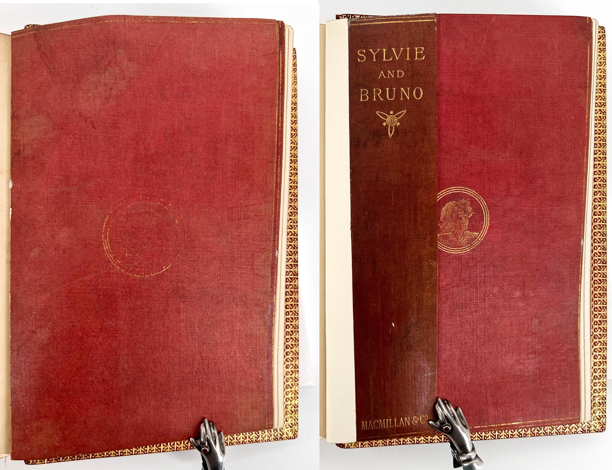 Leather Lewis CARROLL: Sylvie and Bruno & Sylvie and Bruno Concluded; illustr. FIRST Ed. For Sale
