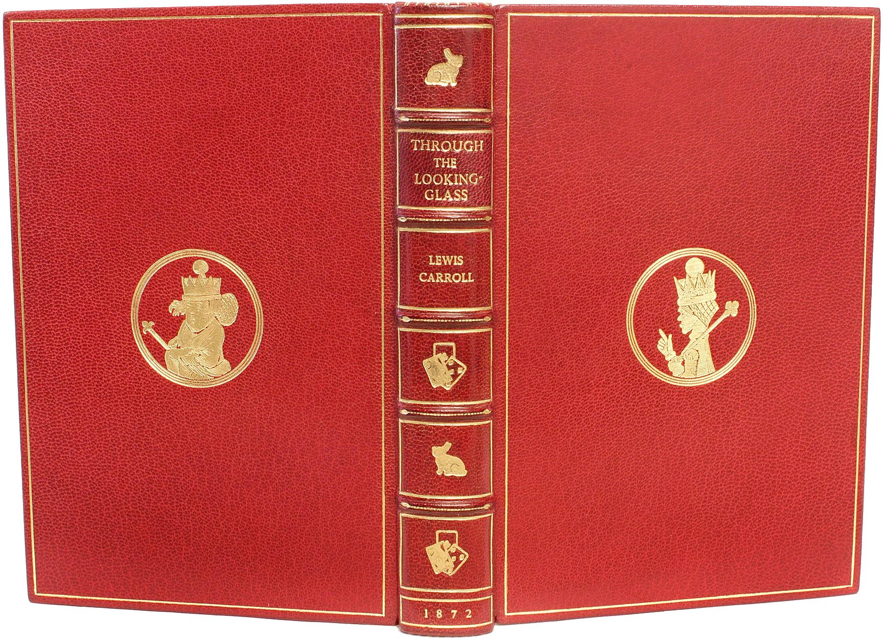 Leather Lewis Carroll - through the Looking-Glass. 1872 First Edition Presentation Copy For Sale