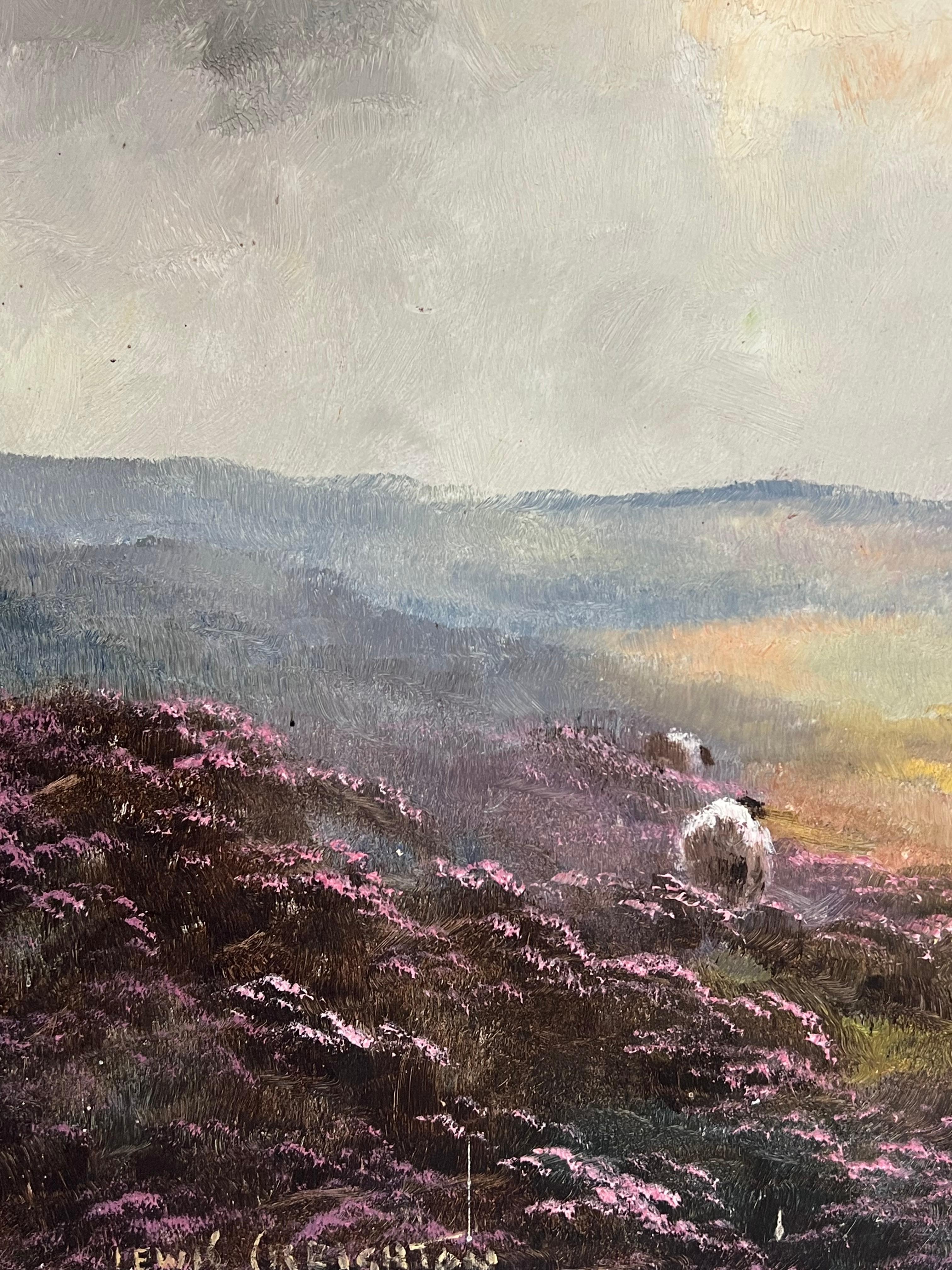 Lewis Creighton ( Brite 1918-1996) 
signiertes Öl auf Karton, ungerahmt
Tafel: 16,5 x 20 Zoll
Provenienz: Privatsammlung
Condit: sehr guter Zustand

Lewis Creighton wurde 1918 in Yorkshire geboren. Er wuchs in dem kleinen Dorf Appleton-le-Moors auf,