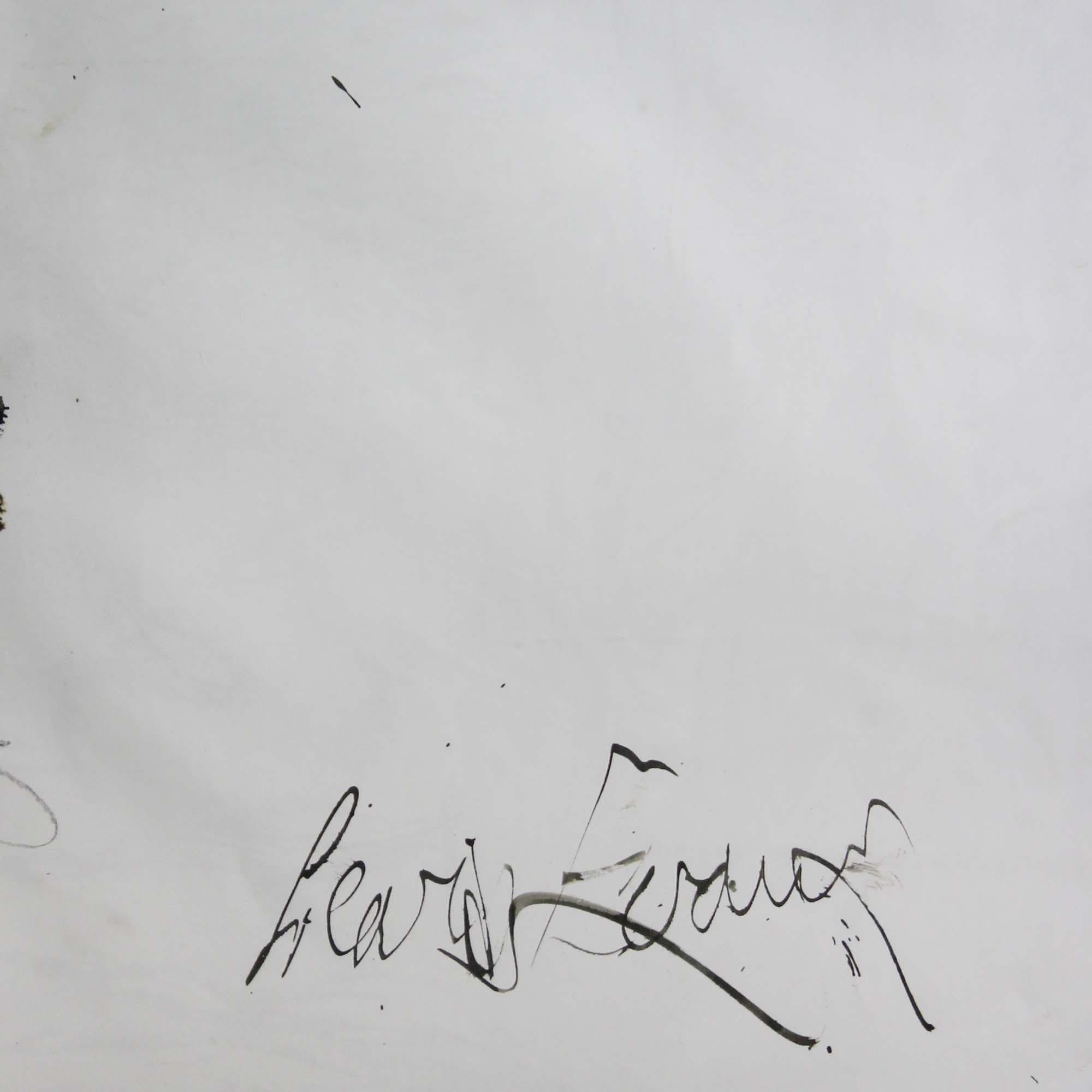 L'artiste Lewis Evany a peint à la gouache « Une femme nue » Bon état - En vente à Braintree, GB