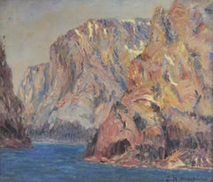 Mountain Scene with Lake