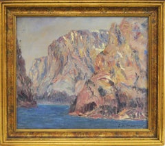 Mountain Scene with Lake