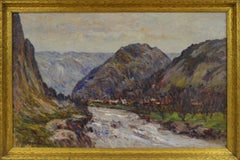 Mountain Scene with River