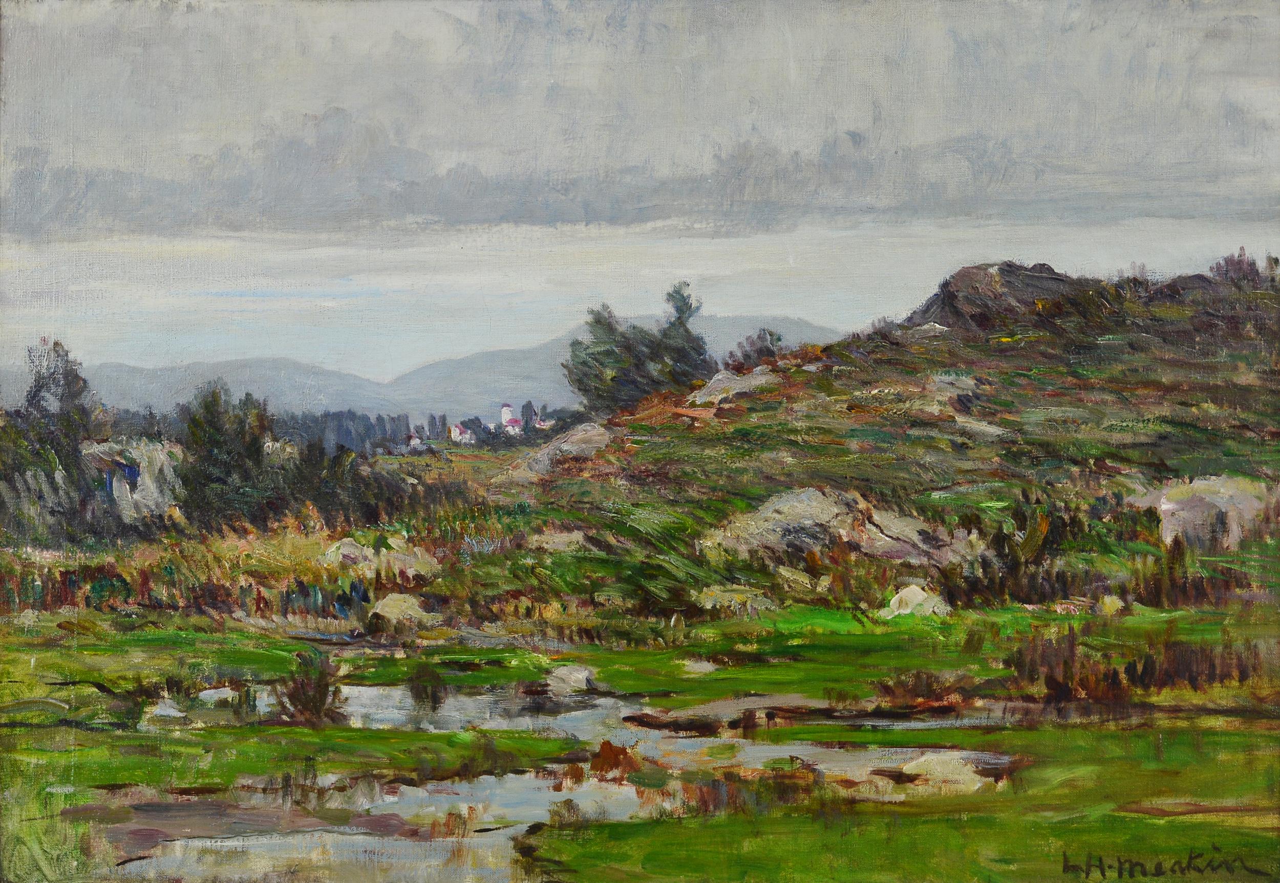 Tide Pools - Painting by Lewis Henry Meakin