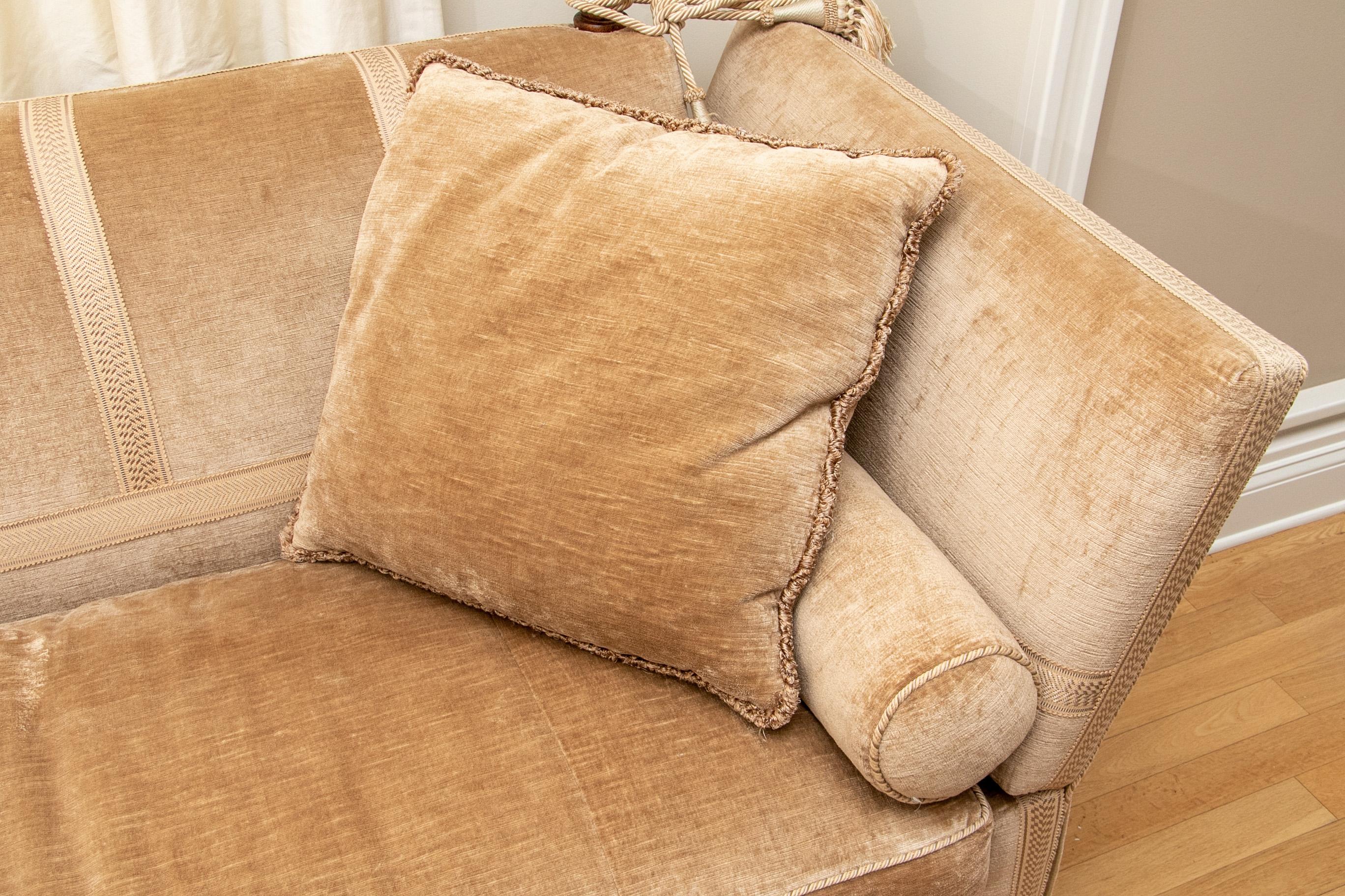 American Lewis Mittman Knole-House Style Sofa with Adjustable Sides